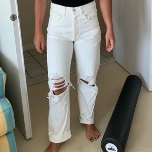 AGOLDE 90s loose distressed jeans size 26